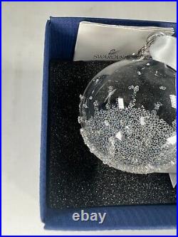 Swarovski Crystal Small Christmas Ball Ornament with original box nice stuff