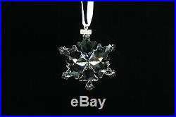 Swarovski Crystal Snowflake Christmas Oranment Dated 2012 with Original Box