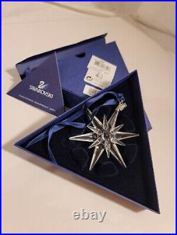 Swarovski Crystal Snowflake Christmas Ornament 2005 With COA COMPLETE C4