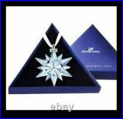 Swarovski Crystal Snowflake Christmas Ornament 2017 Large Star Annual RETIRED