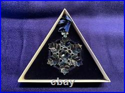 Swarovski Crystal Snowflake Ornament 1996