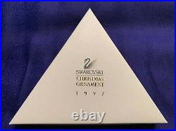 Swarovski Crystal Snowflake Ornament 1997 withbox Excellent Condition