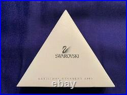 Swarovski Crystal Snowflake Ornament 1999 Original Box Excellent Cond