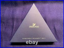 Swarovski Crystal Snowflake Ornament 2010 Limited Ed. Excellent Cond
