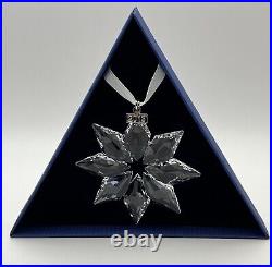 Swarovski Crystal Snowflake/Star 2013 Christmas Ornament NIB