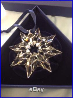 Swarovski Crystal Snowflake Star Christmas Ornament Annual for 2003 MIB