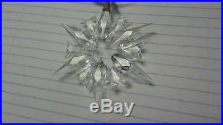 Swarovski Crystal Snowflake Star Christmas Ornament Annual for 2007