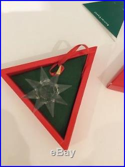 Swarovski Crystal Star 1991 Christmas Ornament Limited Edition