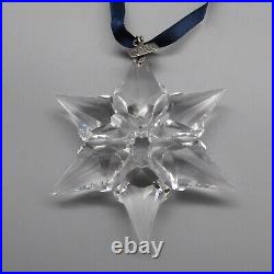 Swarovski Crystal Star / Snowflake 2000 Annual Holiday Ornament