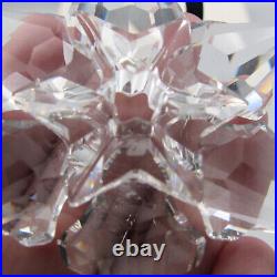 Swarovski Crystal Star / Snowflake 2000 Annual Holiday Ornament