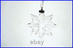 Swarovski Crystal Star Snowflake Ornament 2013 With Box