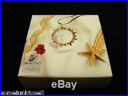 Swarovski Crystal Sun Christmas Memories Ornament Mint In Box