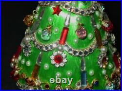 Swarovski Crystals Christmas Ornament Tiffany Tree of Wonder RARE Gorgeous