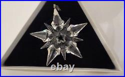 Swarovski Crystalsnowflake Christmas Ornament2001box & Paperslimited Ed