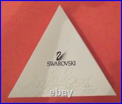 Swarovski Crystalsnowflake Christmas Ornament2001box & Paperslimited Ed