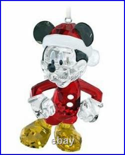 Swarovski Disney Christmas Mickey Mouse Ornament 5004690 Mint Boxed Retired Rare