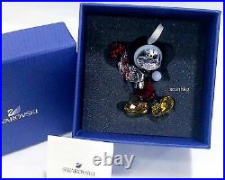 Swarovski Disney Mickey Mouse Christmas Ornament, Crystal Authentic MIB 5412847