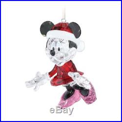 Swarovski Disney Minnie Mouse Christmas Crystal Figurine ornament