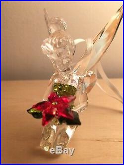 Swarovski Disney Tinkerbell Christmas Ornament 5135893 Mint Boxed