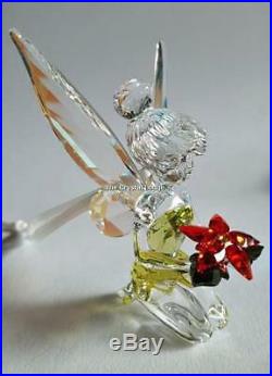 Swarovski Disney Tinkerbell Christmas Ornament 5135893 Mint Boxed Retired Rare