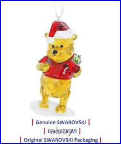 Swarovski Disney WINNIE THE POOH Christmas Tree Ornament 5030561 New in Gift Box