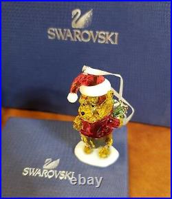Swarovski Disney Winnie The Pooh Christmas Ornament Crystal 5030561 Retired