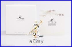 Swarovski Figurine Crystal Christmas Memories Gold Ornaments Violin 235895