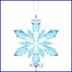 Swarovski Frozen Snowflake Ornament #5286457 Brand New In Box Blue X-mas Save$$