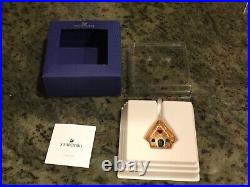 Swarovski GINGERBREAD HOUSE Christmas Ornament #5395977 NEW IN BOX