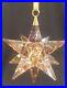 Swarovski Golden Shadow Star 3D Crystal Ornament #5064260 NEW IN BOX