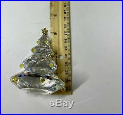 Swarovski Holiday/christmas Tree Crystal Ornament Figurine 266945 With Box