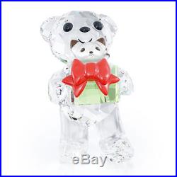 Swarovski Kris Bear Annual Christmas Edition 2014 New in Box # 5058935 crystal