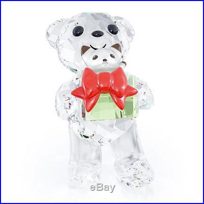 Swarovski Kris Bear Annual Christmas Edition 2014 New in Box # 5058935 crystal