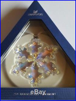Swarovski Lot 10 x 25th Anniversary Christmas Star Ornament. Art No 5258537