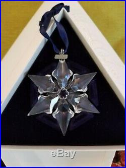 Swarovski RARE Crystal 2000 Millennium Star Snowflake Christmas Ornament