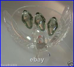 Swarovski Silver Crystal Swan Family 243373 Mint (generic Box) Retired 12/2004