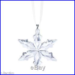 Swarovski Star Ornament Christmas Annual Crystal Snowflake 2015 Set Large Little