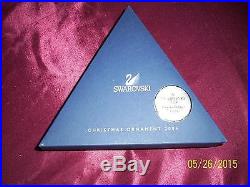 Swarovski Star Rockefeller Crystal Snowflake Star Christmas Ornament 2004 MIB