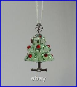 Swarovski Swan Signed Christmas Tree Ornament