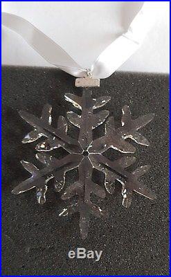Swarovski, Unicef Snowflake Christmas Ornament Lim-Ed 2009. Art No 1028874