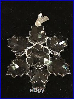 Swarovski crystal 1996 Christmas ornament