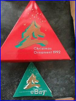 Swarovski crystal Christmas ornament limited edition 1992