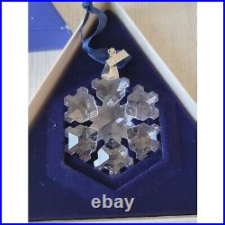 Swarovski snowflake 1994 ornament Xmas collectible crystal