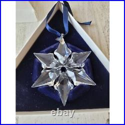 Swarovski snowflake 2000 xmas ornament Xmas crystal
