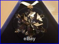 Swarowski Crystal, Large 2012 Annual Snowflake Christmas Ornament- NIB WithPaper