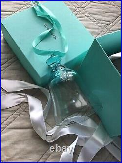 TIffany&Co Christmas Ornament Crystal Glass Bell 2018