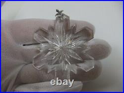 The Giftware Suite Swarovski Original Silver Crystal Christmas Ornament