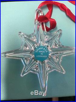 Tiffany & Co. 2009 Christmas star crystal Ornament