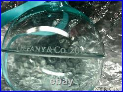 Tiffany & Co 2018 Crystal Glass Ball Ornament NIB