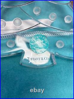 Tiffany & Co. 3 1/2 Crystal Christmas Tree Christmas Ornament #200